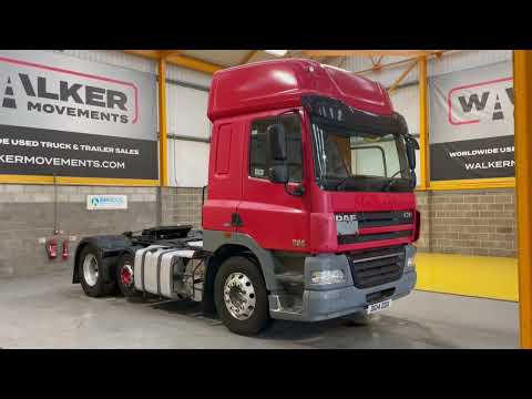 New In Stocklist For Sale: DAF CF85 460 SPACE CAB 6X2 FTP EURO 5 TRACTOR UNIT – 2014 – DG14 DDX