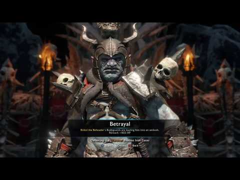 Shadow of War: Betray the Warchief