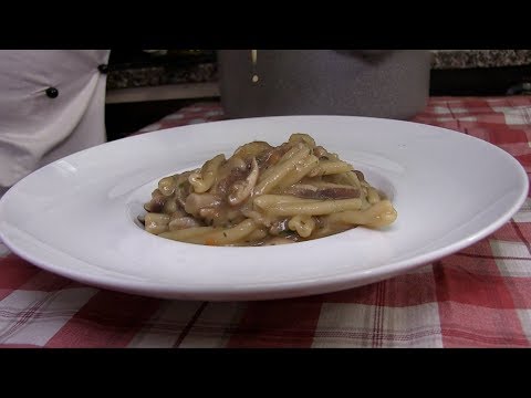 Pasta con Patate e Funghi