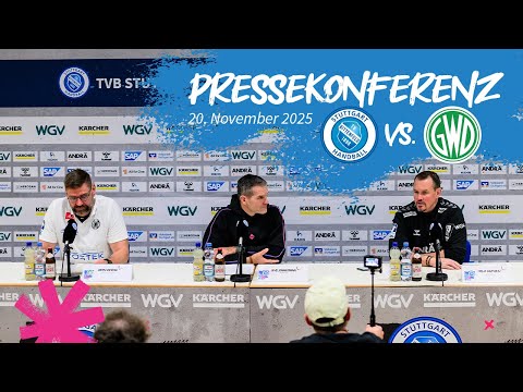 TVB Stuttgart vs. GWD Minden – Die Pressekonferenz nach dem Spiel!