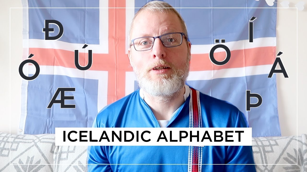 Learn The Icelandic Alphabet with the Viking | Ingimar Guðrúnarson