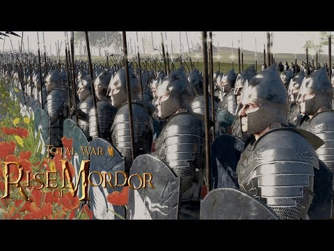 Dol Amroth makes a brave assault!! - Lord of the Rings Total War Rise Mordor Battle