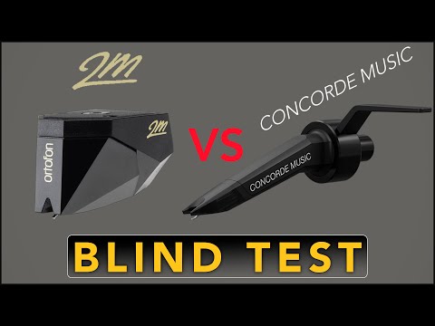Ortofon Concorde Music Black VS Ortofon 2m Black  - Phono Cartridge Comparison - Vinyl - Blind Test