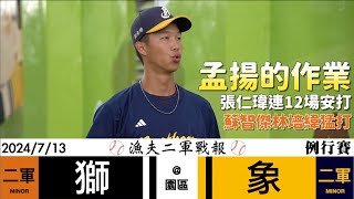 [分享] 漁夫二軍戰報