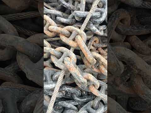 100 meter mild steel link chain, load bearing capacity: 8 to...