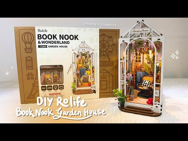Vídeo relacionado con Rolife Maquetas - Casa en Miniatura Diorama Panadería, Casas Miniaturas para Montar Puzzle 3D Madera Book Nook para Adultos Adolescentes (DG161)