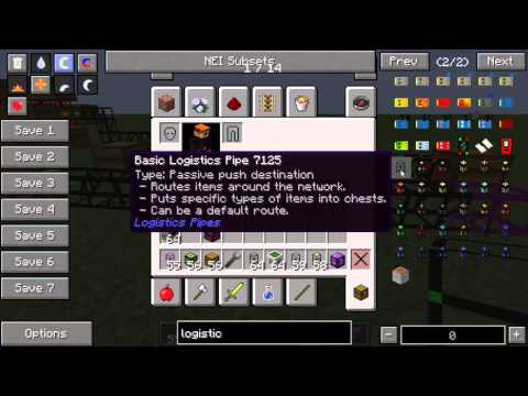 [Tutorial] FTB Infinity - Logistic Pipes Lagersystem