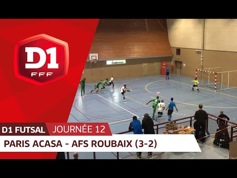 J12 : Paris ACASA - AFS Roubaix (3-2)
