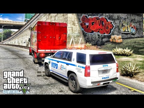 GTA 5 MODS LSPDFR 0.4.1 - NYPD TAHOE HIGHWAY PATROL!!! (GTA 5 REAL LIFE PC MOD)