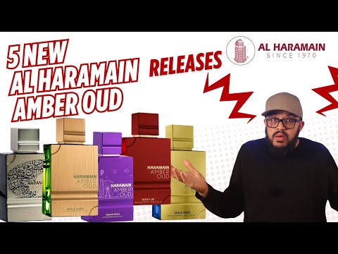 Surprise! 5 New Al Haramain Amber Oud Releases!!!
