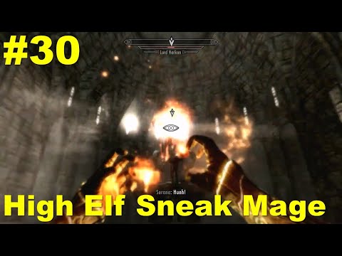 Skyrim High Elf Sneak Mage on Legendary Difficulty - 30