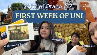 FIRST WEEK OF UNI IN SEMESTER 1 📚🇳🇿 !!! Lectures, Working, Friends, Eating out