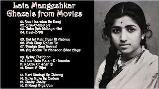 Lata Mangeshkar || Soulful Ghazals from films || 50's, 60's, 70's & 80's