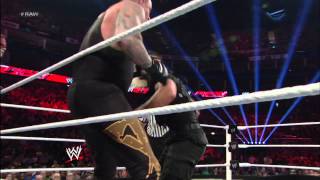 Team Hell No & The Undertaker vs. The Shield: Raw, April 22, 2013