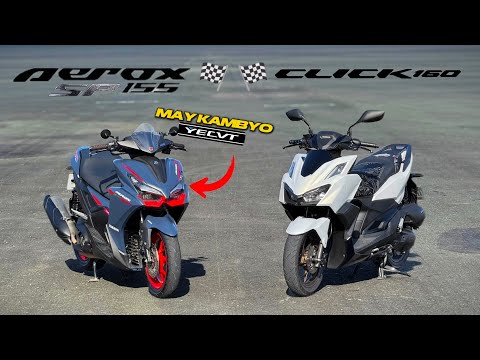 AEROX SP vs CLICK 160 | TECHNOLOGY vs RAW POWER