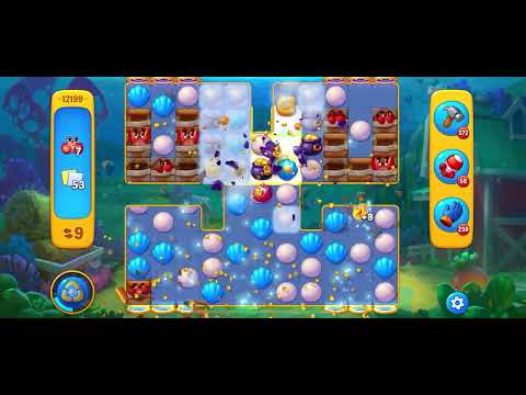 Fishdom level 12199 no boosters フィッシュダム ノーマル