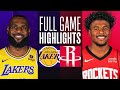 LAKERS at ROCKETS | FULL GAME HIGHLIGHTS | November 8, 2023