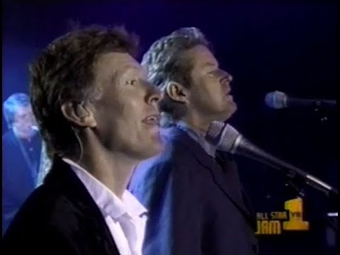 All Star Garage Band 1996 Don Henley, Steve Winwood (Hold On)
