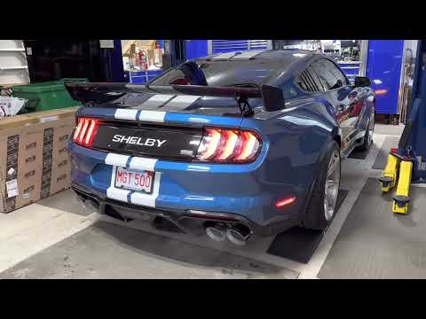 Shelby by Borla 2020 GT500 Cat-back Exhaust Post-install Cold Start