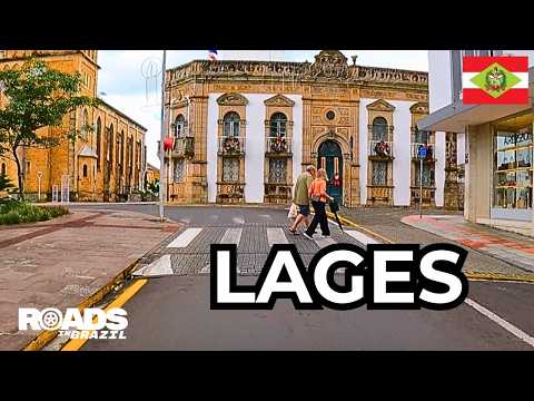 Cidade de Lages - SC | POV Dashcam | Santa Catarina, Brazil
