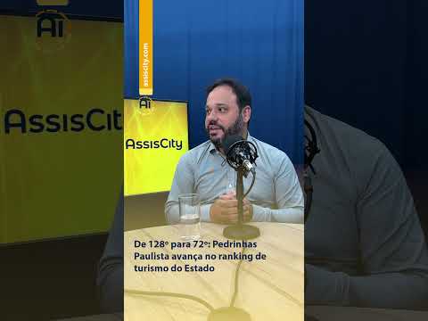 Pedrinhas Paulista comemora um salto histórico no ranking estadual de turismo.