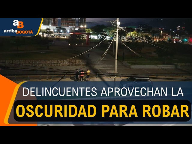 Comunidad denuncia ola de robos por falta de alumbrado público en parque de Bochica Central 