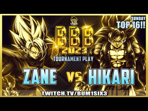 BBB2023 | DBFZ | Zane vs Hikari TOP 16 | Amazing Set from these TWO!!!