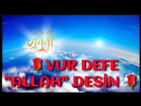 Dinlemeye doyamayacağınız muhteşem zikirli ilahi/ VUR DEFE ALLAH DESİN/ Muhammed Ezgen