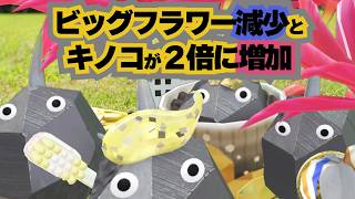 Pikmin Bloom！ビッグフラワー減ってキノコが増えるテストが行われている…！ピクミンブルーム