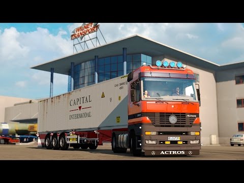 ETS 2 1.26 Mercedes Benz Actros MP1   Toulouse - Bordeaux