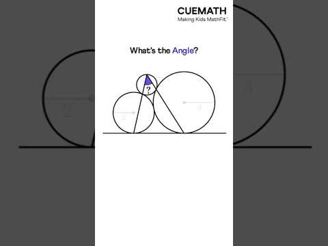 An elegant puzzle on circles