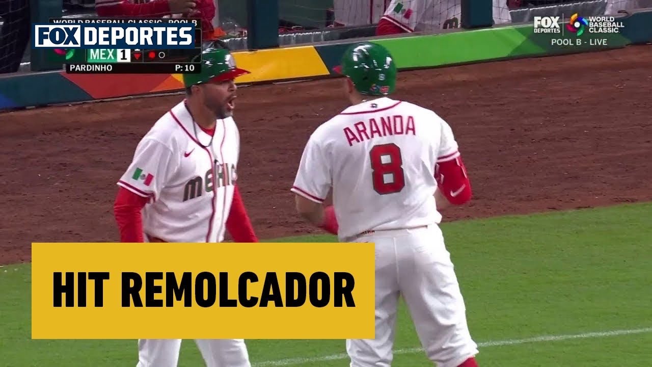 🇲🇽🙌 HIT REMOLCADOR Jonathan Aranda | Brasil 0-1 México | WBC 2026
