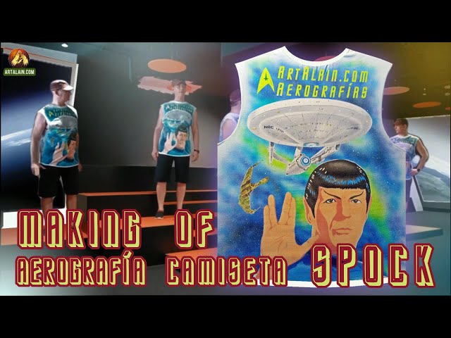 Vídeo relacionado con Star Trek: The Original Series Spock Tribute Transparent Camiseta