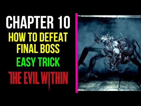 How To Defeat Final Boss (Easy Trick) | Chapter 10 | The Evil Within | MP Trophy