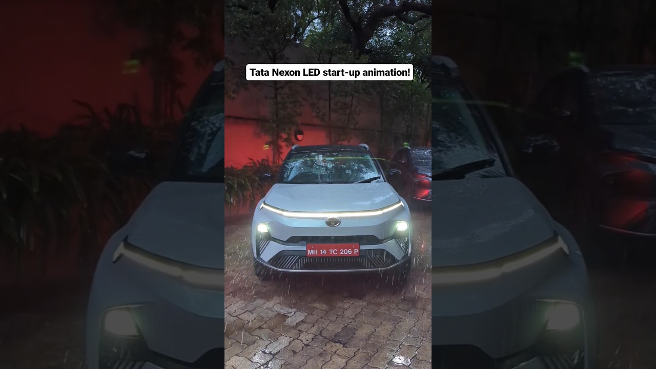 This happens when we start Tata nexon facelift 2023 #tata #nexon #facelift #tatanexon #youtubeshorts