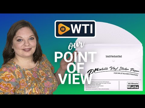 Printable Vinyl - WTI product video review