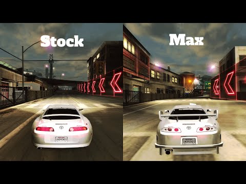 NFS UNDERGROUND 2 | ALL CARS STOCK TO MAX