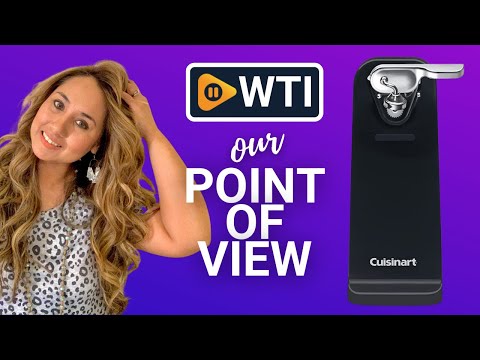 Cuisinart Electric Can Openers - WTI product video review