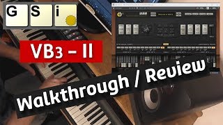 Video thumbnail for GSI (Genuine Soundware) VB3-II Virtual Tonewheel Organ Walkthrough, Review by Simeon Amburgey