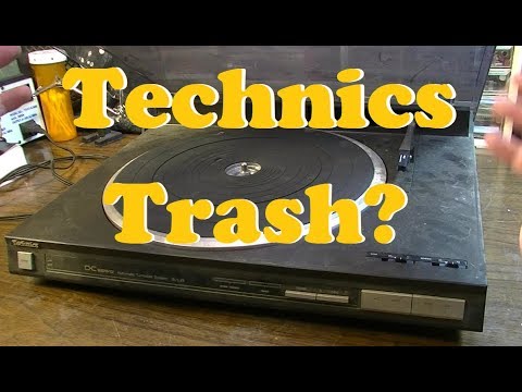 Technics SL-L25 Linear Turntable - Is It Worth Fixing?