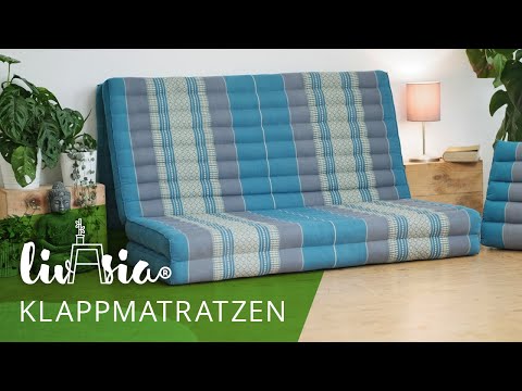 livasia Klappmatratzen aus natürlichem Kapok