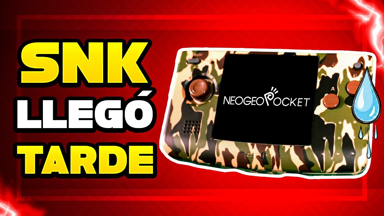 NEOGEO POCKET tenía TODO para triunfar... menos ESTO