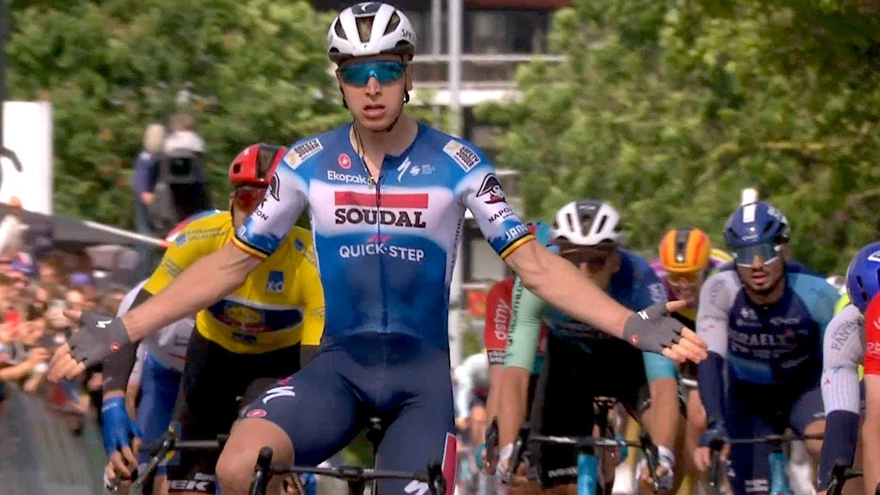 Tim Merlier wins final stage of Baloise Belgium Tour - Race highlights stage 5