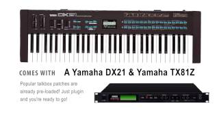 Video thumbnail for Talkbox Rig - Electro-Harmonix Golden Throat I with Yamaha TX81Z, Yamaha DX21, Amp & Sounds by Craig Friebolin