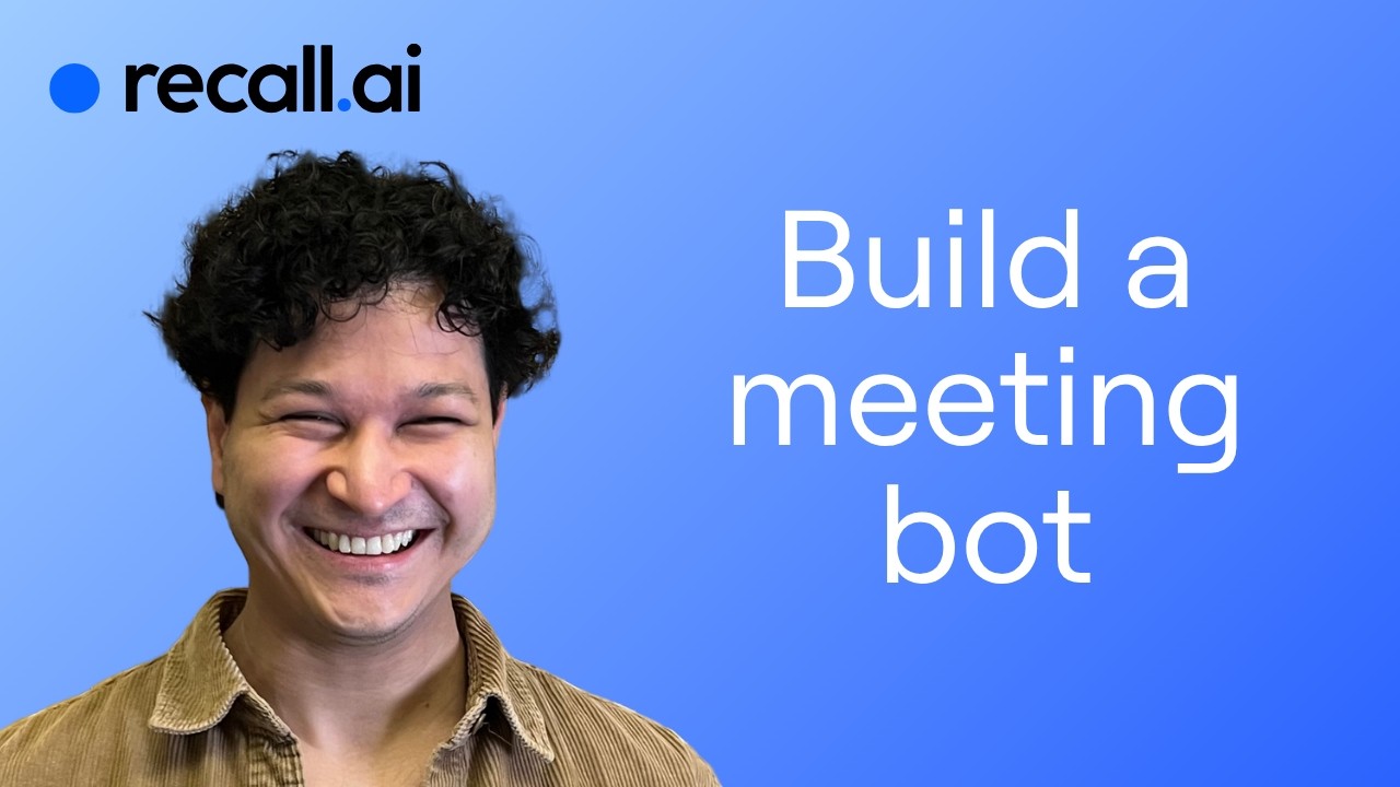 How to build a meeting bot