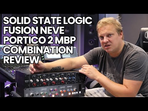 Solid State Logic Fusion Neve Portico 2 MBP Combination Review