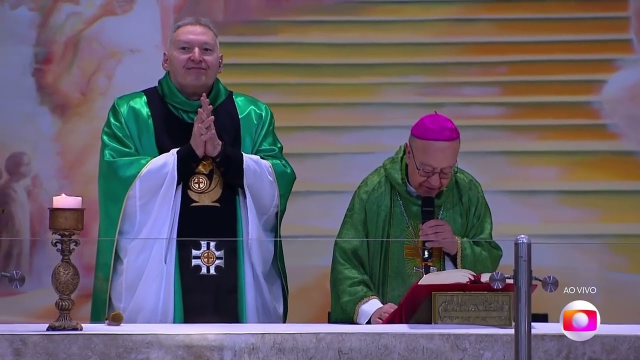 Santa Missa no seu Lar com Padre Marcelo Rossi | 25/08/2024 Rede Globo 06:00