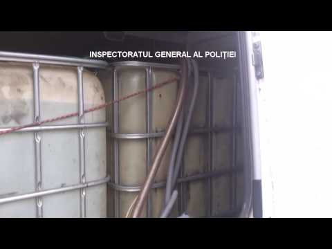 Un bărbat reținut de poliție pentru că vindea motorină, fără acte de provenienţă