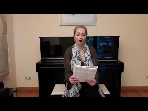 Come raggio di sol~pronunciation~Lilian Tsatsaroni