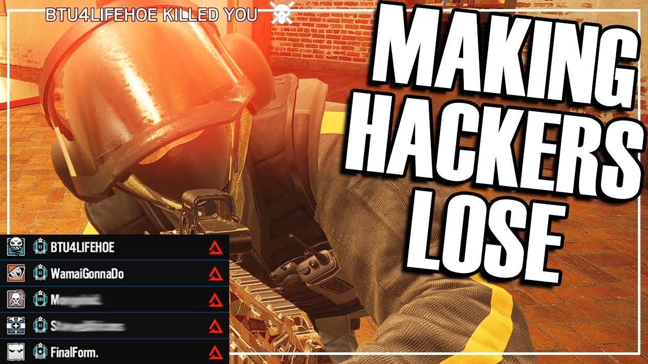 Solo Smurf: I Made Hackers Lose - Rainbow Six Siege